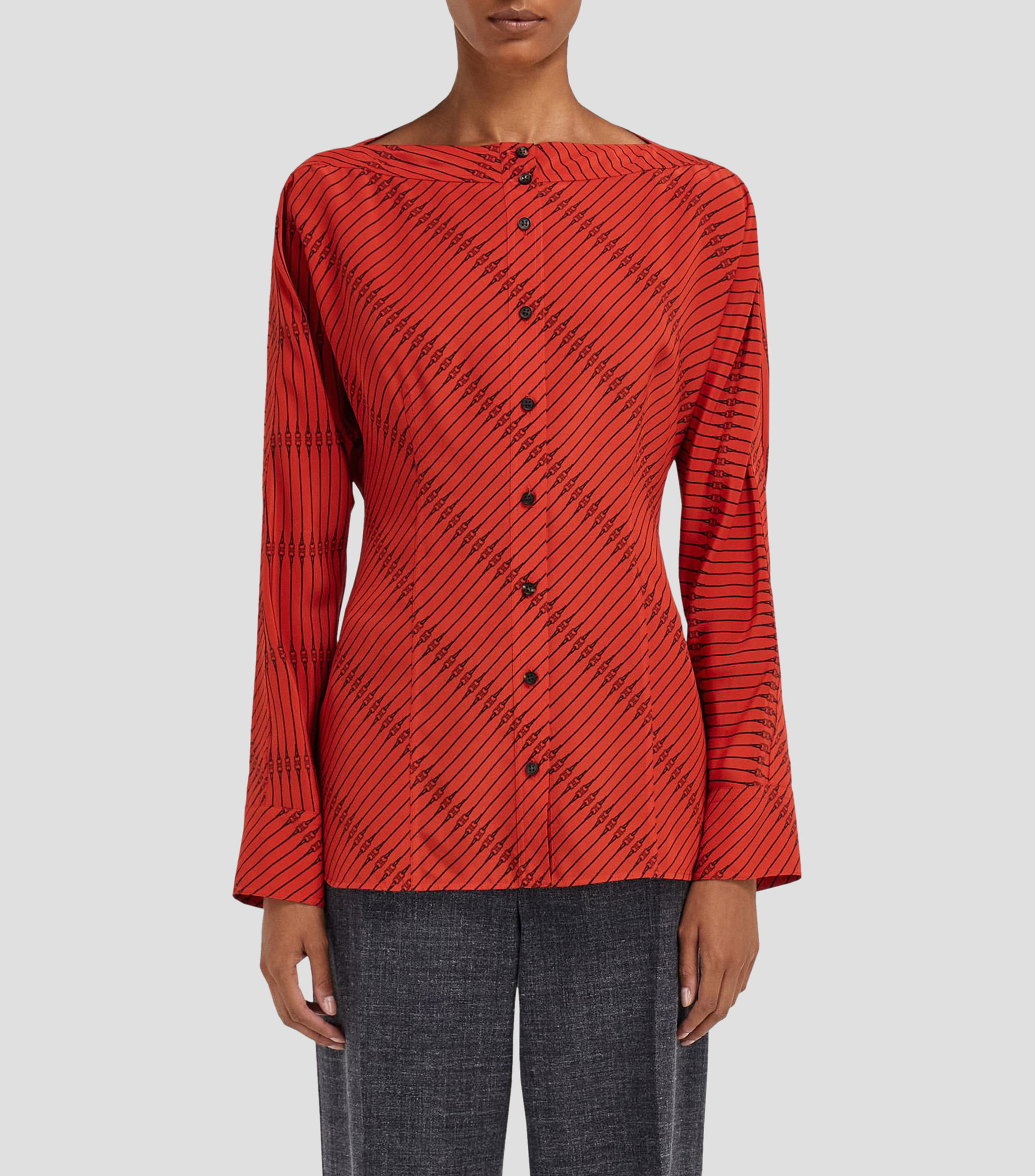 Blusa de seda Mujer